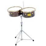 Timbales Karl Perazzo 14”,+ 15” w/stand